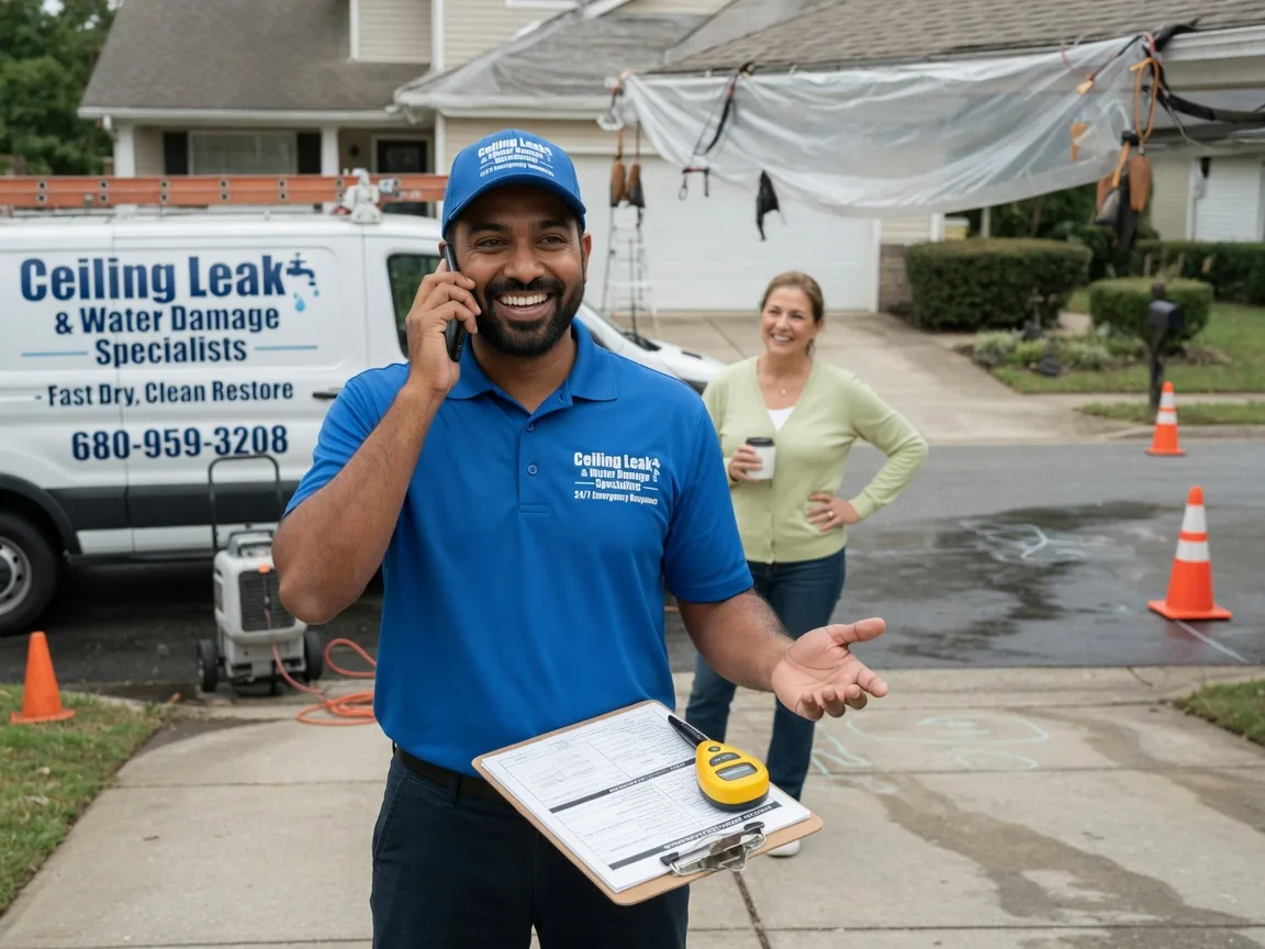 Ceiling Leak Cleanup Somersville, CT FAQs